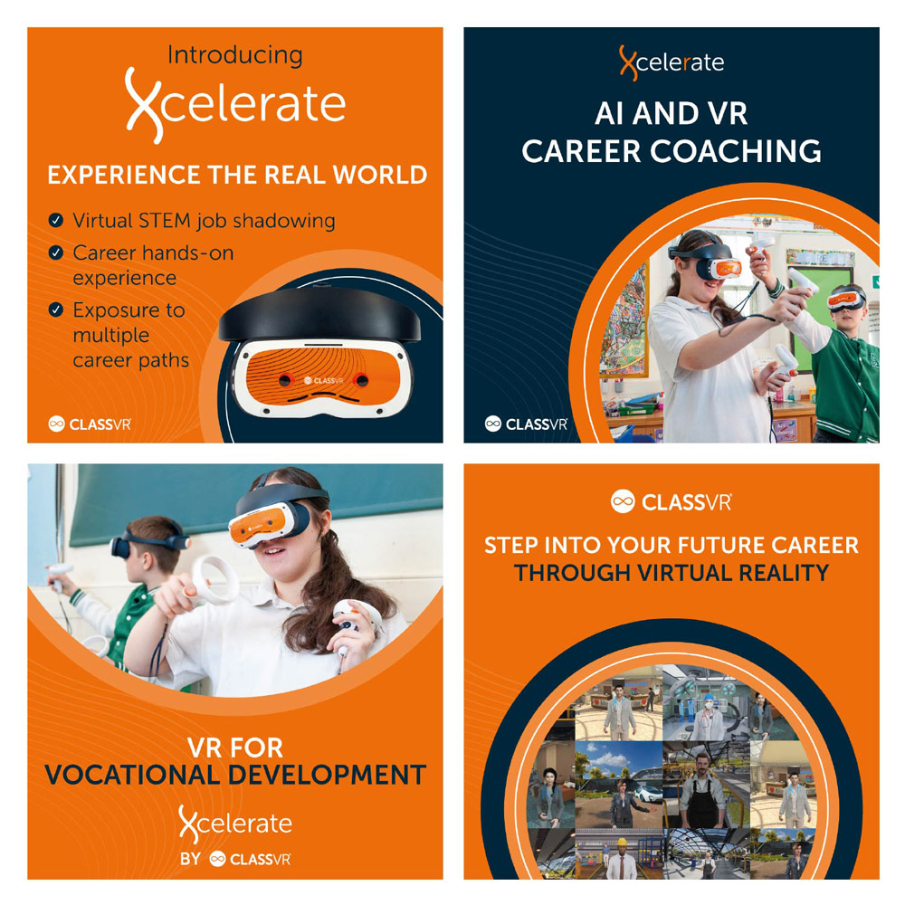 ClassVR Paid Social Adverts
