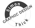 Website of the graphic designer Simon Thick